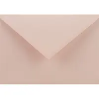 Netuno Gladde roze enveloppen C6 - 114 x 162 mm - A6 - 25 stuks - NK natgelijmde - 115 gram - Sirio Color -