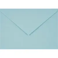 Netuno Gladde blauwe enveloppen C6 - 114 x 162 mm - A6 - 25 stuks - NK natgelijmde - 115 gram - Sirio Color -