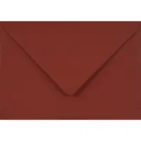 Netuno Gladde rode enveloppen A6 - 125 x 175 mm - B6 - 25 stuks - NK natgelijmde - 115 gram - Sirio Color -