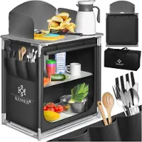 Kesser Campingkeuken Opvouwbaar - Campingkast inclusief Opbergtas - Kampeerkeuken Kampeerkast