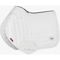 LeMieux Zadeldek Loire Classic Square Close Contact Springen Wit