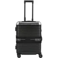 FPM Milano Bank Zip Deluxe Spinner 55 - 4-wiel cabinekoffer 55 cm (eclipse black)