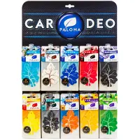 Paloma Gold Auto Luchtverfrisser Set – 60 Stuks – Diverse Geuren – Min. 2 Weken Geur – Assortiment Auto & Interieur [P03490N]