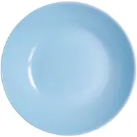 Luminarc diep bord voor soep, rond, 20cm, blauw, Diwali