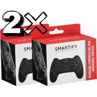 Smartify Controller Geschikt Voor Nintendo Switch - 2 Stuks - 2 Pack - Draadloos - Bluetooth - Wireless
