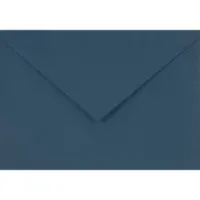 Netuno Gladde blauwe enveloppen C6 - 114 x 162 mm - A6 - 25 stuks - NK natgelijmde - 115 gram - Sirio Color -