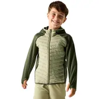 Regatta - Kid's Junior Andreson Hybrid - Hybride jas 11-12 Years, olijfgroen