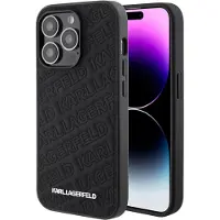 Karl Lagerfeld Klhcp15lpqkpmk Iphone 15 Pro 6.1 Quilted K Pattern Telefoonhoesje
