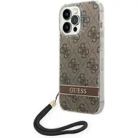 GUESS Guohcp14xh4stw Iphone 14 Pro Max 6.7 4g Print Strap Telefoonhoesje