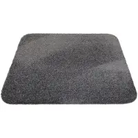 Prima - Soft - Badmat - Hangend - WCmat - zwart - antraciet - 50x60cm - antislip