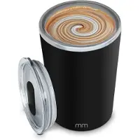 Mikamax Self Stirring Mug Deluxe - Zwart - 350ml - USB-C
