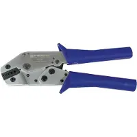 Promat /Tecwerk Adereindhulskrimptang | totale lengte 205 mm | 0,5-6 (AWG 20-10) mm² | kunststof hoezen - 4000810469