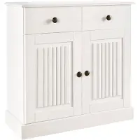 Loft 24 Dressoir Liotta Commode met verstelbare inlegplank, massief dennenhout