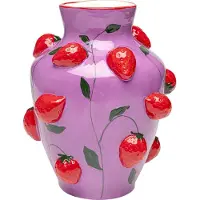 Kare design Vaas wilde aardbeien