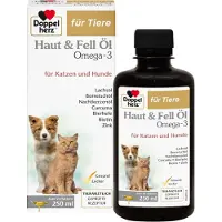 Doppelherz Huid en Vacht Olie voor Katten & Honden