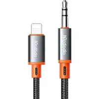 Mcdodo CA-0890 Lightning to 3.5mm AUX mini jack cable, 1.8m (black)
