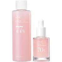 ANUA 2 delig Bundel Facial Care Combi PEACH 77% Essence Toner 250ml And PEACH 70+ Serum 30ml