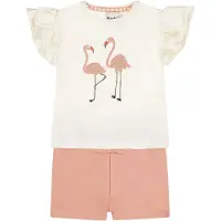 Dirkje Meisjes Kledingset - Off-white