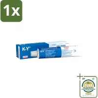K-Y 1 x Glijmiddel 82 gr- Glijmiddel - Bevochtigingsgel - Glijmiddel Waterbasis - Intiem Gebruik - Anale Seks