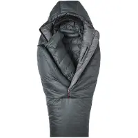 Helsport Pro Storen Fiber -5 195cm, Dark Shadow / Ruby Red, OS, slaapzak, grijs