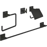 GROHE 4-in-1 Accessory Set - - 411152430 - Start Cube - Matte Black