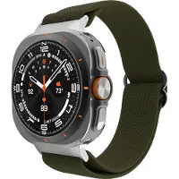 Cazy horlogebandje geschikt voor Samsung Galaxy Watch Bandje (Urban Textura) - Smartwatchbandjes - Universeel bandje geschikt voor Samsung Galaxy Watch Ultra (2024 / 2025) - Groen