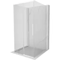 Mexen Rox-3S 3-zijdige schuifdouchecabine 110 x 110 , transparant, wit - 8C2-110-110-20-00-3S