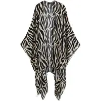 Bonprix Poncho in zebralook maat 0