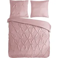 Pure dekbedovertrek Elegance - microvezel - roze - 240x220