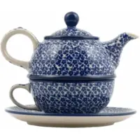 Bunzlau Castle Theepot Tea for One Indigo (600 ml)