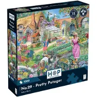 The House of Puzzles No.29 Pretty Potager Puzzel 1000 Stukjes