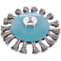 Makita D-39883: Rondborstel, gevlochten, 115 mm