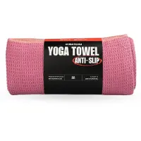 Matchu Sports Yoga handdoek elegant Pink - Elegant Pink - 183 cm - 61 cm - 1 cm - 80% polyester en 20% polyamide