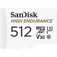 SanDisk High Endurance - MicroSD Geheugenkaart - 512GB