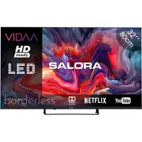 Salora FOD32HV - Smart TV - 32 Inch HD Ready - VIDAA TV - Borderless Design (2025)