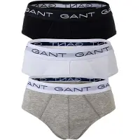 Gant Slip grijs gemêleerd / zwart / wit