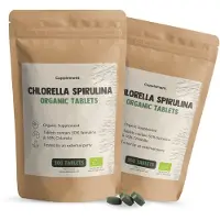 Cupplement - Spirulina Chlorella Tabletten 500 mg Biologisch - Combipack 600 St