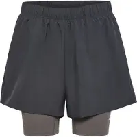 Hummel Sportbroek 'Hiit Intensity' grafiet / aardetinten