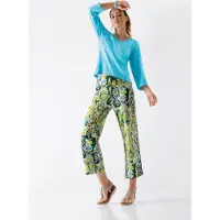 Hajo Stijlvolle dames pyjama blauw en groen | Maat 44/46