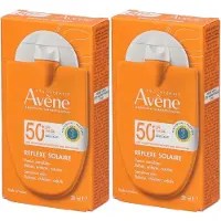 Avene Zon SPF 50+ Reflex Pocket Zeer hoge zonnebescherming | Gevoelige huid 2x30 ml Zonnecrème