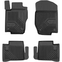Frogum No.77 Rubberen Automatten Set – Geschikt voor MERCEDES ML W164 2005-2011 – 4-delig – TPE Premium Kwaliteit – Hoge Rand 4 cm – Geurloos – Zwart