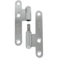 AMIG Franse Paumellescharnier 95 x 52 mm links rvs