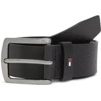 Tommy Hilfiger Riem 'Denton Pebble 4.0' zwart