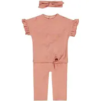 Dirkje Meisjes Kledingset - Light pink