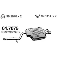 ASSO 04.7075 Einddemper