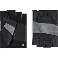 Roeckl Handschoenen met korte vingers 'Ohio' antraciet / zwart