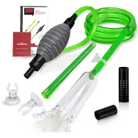 Core Aquarium Stofzuiger - Bodemreiniger - Gravel Cleaner – Groen - 29cm x 16cm x 8cm