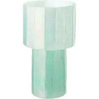 J-Line vaas Ann - glas - blauw