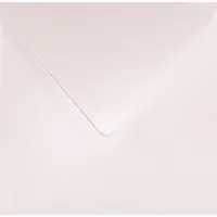 Netuno Metallic (parelmoer) roze enveloppen vierkant K4-153 - 153 x 153 mm - 25 stuks - NK natgelijmde - 120 gram - Aster Metallic -
