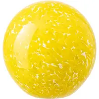 J-Line presse-papier Bal - glas - geel - large